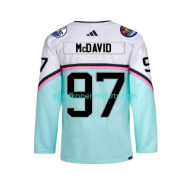 Edmonton Oilers CONNOR MCDAVID 97 2023 All-Star Adidas Wit Authentic Shirt - Mannen